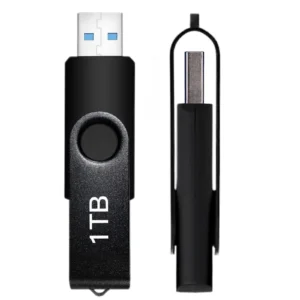 1tb usb flash drive 1000gb 1pack rotatable memory stick external storage drive for laptop pc maolai