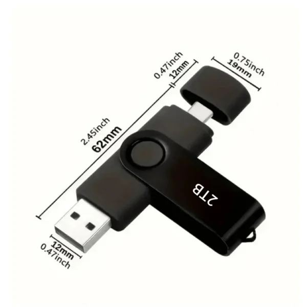 usb flash drive 1tb (932gb) usb c and usb a dual drive thumb drive jump drive compatible with phones, laptops, tablets maolai