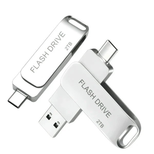 dual usb flash drive 2tb/2000gb 2in1 thumb drive for android/tablet/pc maolai